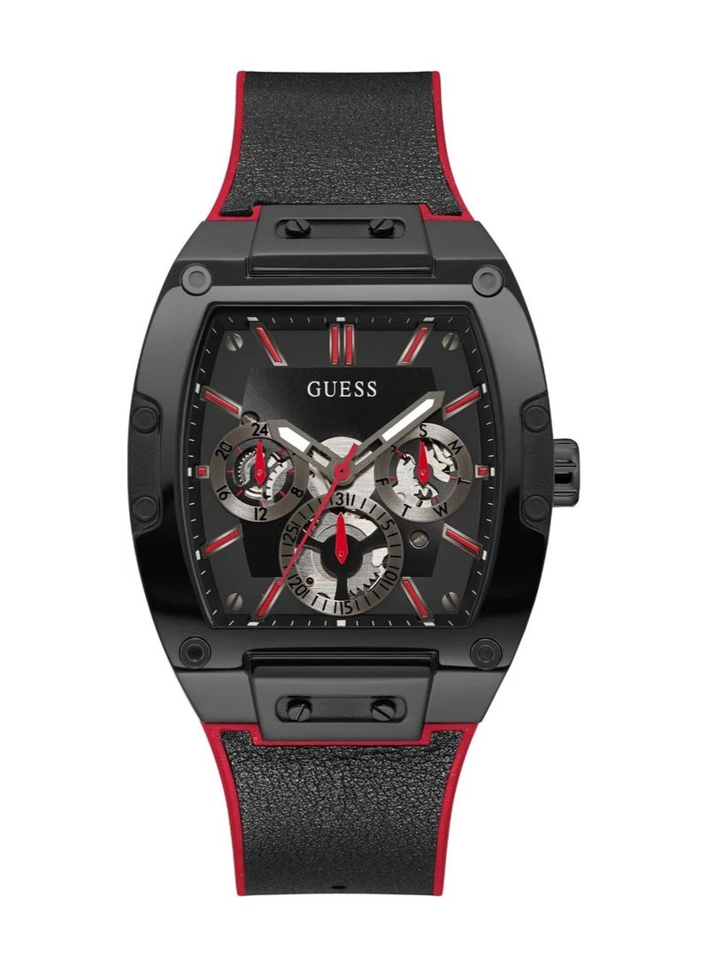 GUESS Men's Analog Tonneau Shape Stainless Steel Wrist Watch GW0202G7 - 42 Mm - Image 1