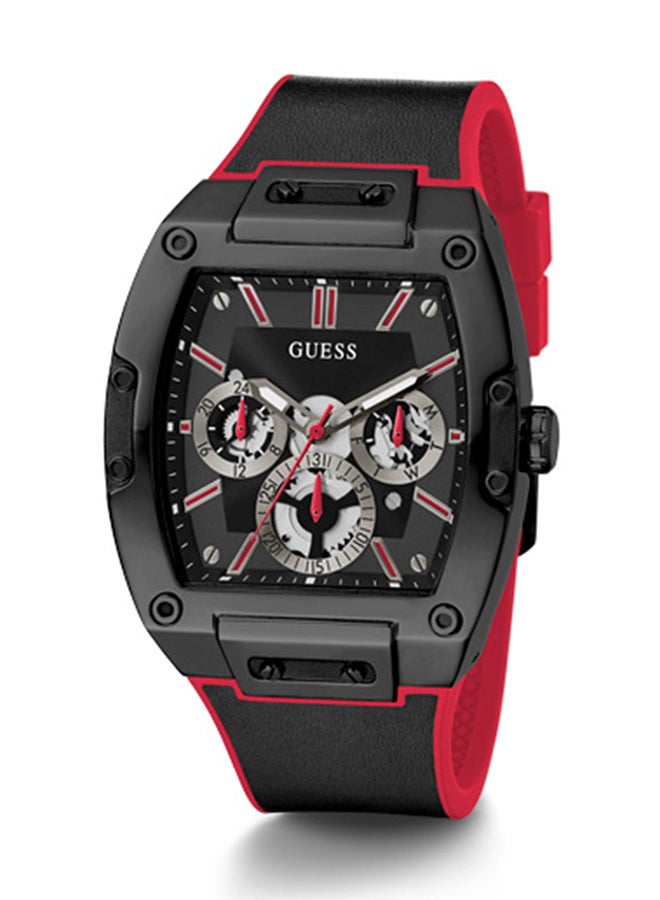GUESS Men's Analog Tonneau Shape Stainless Steel Wrist Watch GW0202G7 - 42 Mm - Image 2