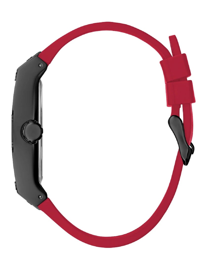 GUESS Men's Analog Tonneau Shape Stainless Steel Wrist Watch GW0202G7 - 42 Mm - Image 4