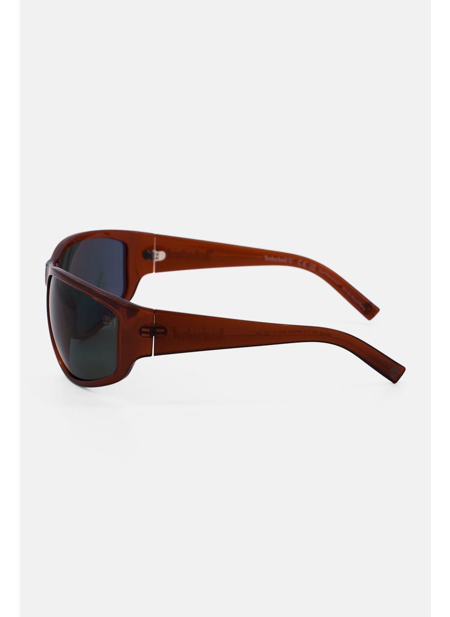 Timberland Men TB9288/S Square Sunglasses, Brown  - Image 4