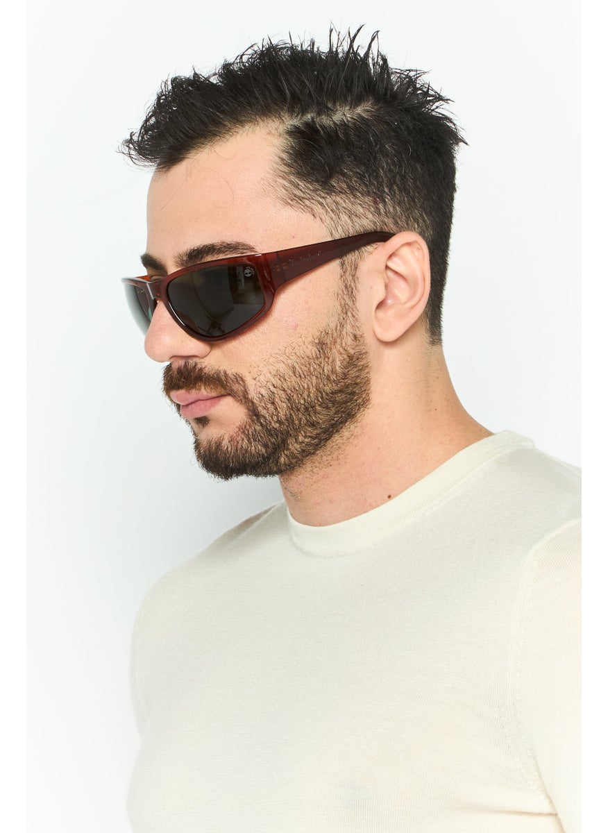 Timberland Men TB9288/S Square Sunglasses, Brown  - Image 2