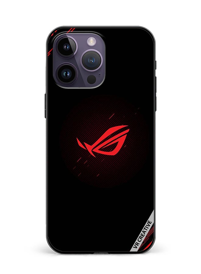 VR CREATIVE Protective Case Cover For Apple iPhone 16 Pro Republic Of Gamers Logo Design Multicolour - Image 1