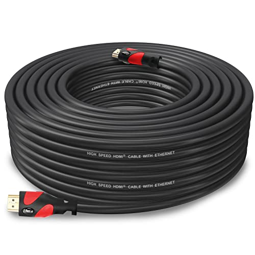 Postta HDMI Cable(40 Feet Blue) HDMI 2.0V Support 4K 2160P,1080P,3D,Audio Return and Ethernet -1 Pack - Image 1