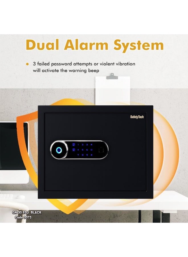 Safety Tech GN 30 EDJ Fingerprint Safe – Elite Safe Plus Touch Screen - Image 5