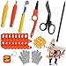 FEMBW Cardboard Construction Kit 150 PCS DIY STEM Craft Set with KidSafe Cardboard CutterSafe Serrated Cutter Tools for Creative Projects School Home Team Activities Ages 5 - Image 2