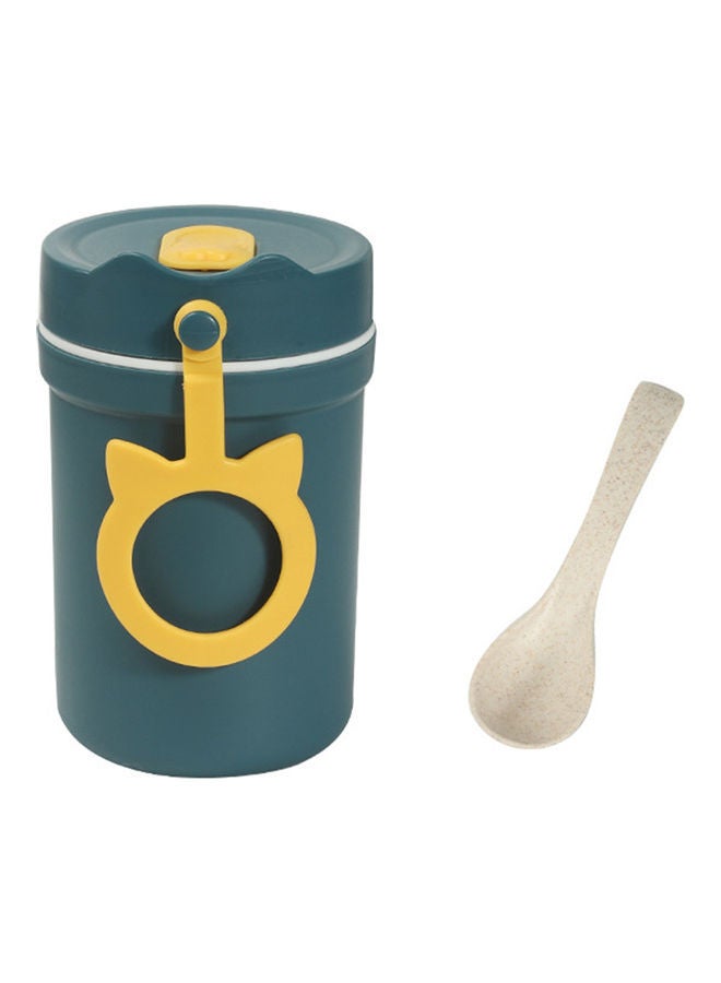 نيبمينينت كوب وملعقة للشوربة مقاوم للحرارة. متعدد الألوان