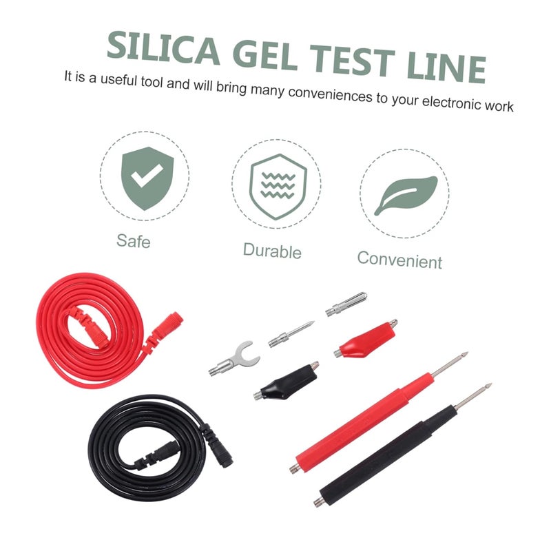 مجموعة أدوات اختبار متعددة القياسات 15 في 1 عالمية مع مجسات قابلة للاستبدال للاختبارات الكهربائية - Image 5