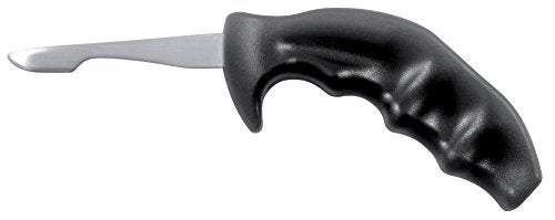 Swissmar Shucker Paddy Original Oyster Shucking Knife – Ergonomic Dual Axis Oyster Shucker Tool with 3" / 7.6 CM Stainless Steel Blade - Perfect for kitchen Collections – Non-Slip Handle, Black - Image 2