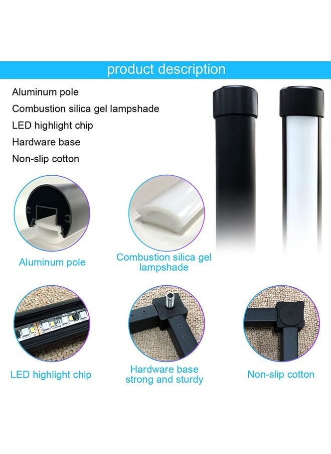 XiuWoo Remote Control LED Light Corner Lamp Multicolour - Image 2