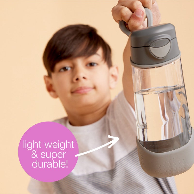 b.box Sport Spout Drink & Water Bottle | Easy Grip Bottle and Leakproof Lid | Cool Modern Child Friendly Design, Tilt and Sip | 600ml/20(mid night) - Image 4