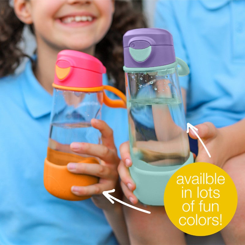 b.box Sport Spout Drink & Water Bottle | Easy Grip Bottle and Leakproof Lid | Cool Modern Child Friendly Design, Tilt and Sip | 600ml/20(mid night) - Image 5