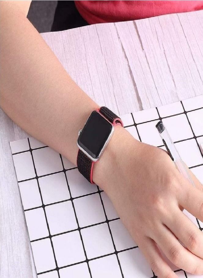 CATANES Watch Band for Apple watch 49/44/45 mm Nylon Sport Loop Strap - Image 4