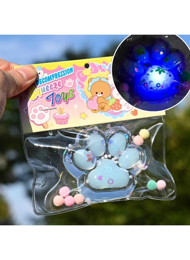 xozgdovg Ultra-Soft Cat Paw Stress Relief Toy 