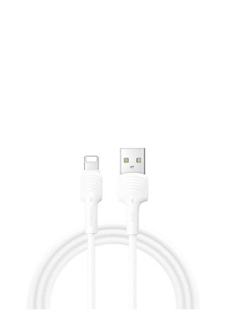 Recci, RTC-N26L, Recci Data and Charging Cable, Supports 2.4A Fast Charging, Lightning Port, 100cm Cable Length, White. - pzsku/ZCC623E2B4DA346E4B6EBZ/45/_/1728973025/b6a03c59-a8ea-44c1-8795-de2ba9d9e966