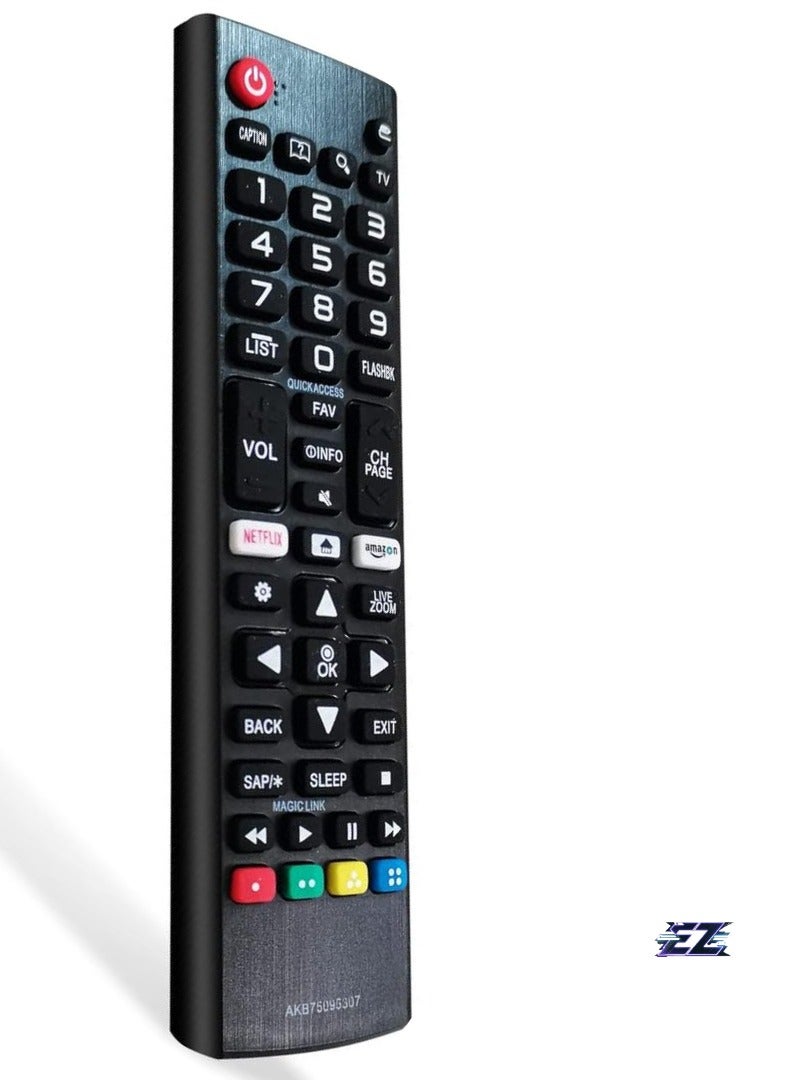 ELTRAZONE Universal Remote Control Replacement for LG LED LCD TV – Compatible with Models AKB75095307, AKB75375604, AKB75675304, AKB74915305, AKB76037601, AKB75675313, AKB75855501 – Includes Battery - Image 2