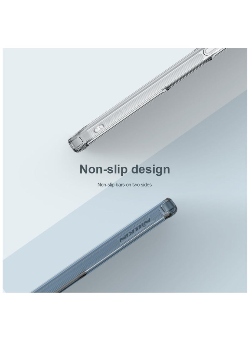 Nillkin Nature TPU Pro Magnetic Series Cover Case Designed For Apple iPhone 15 Pro Max - White - Image 4