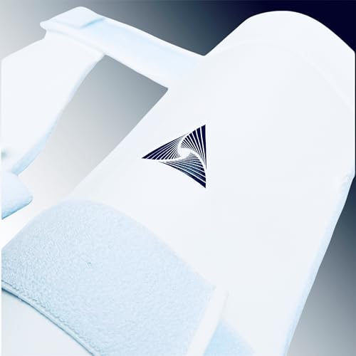 CONSTANT Player Edition Cricket Combo Thigh Pads (PU Leather) (White, Mens, Right Handed) - Image 3