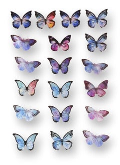 Graffiti Resin Sticker Shape Butterflies For Artworks  - Image 1