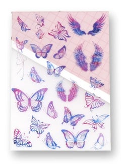 Graffiti Resin Sticker Shape Butterflies For Artworks  - Image 3