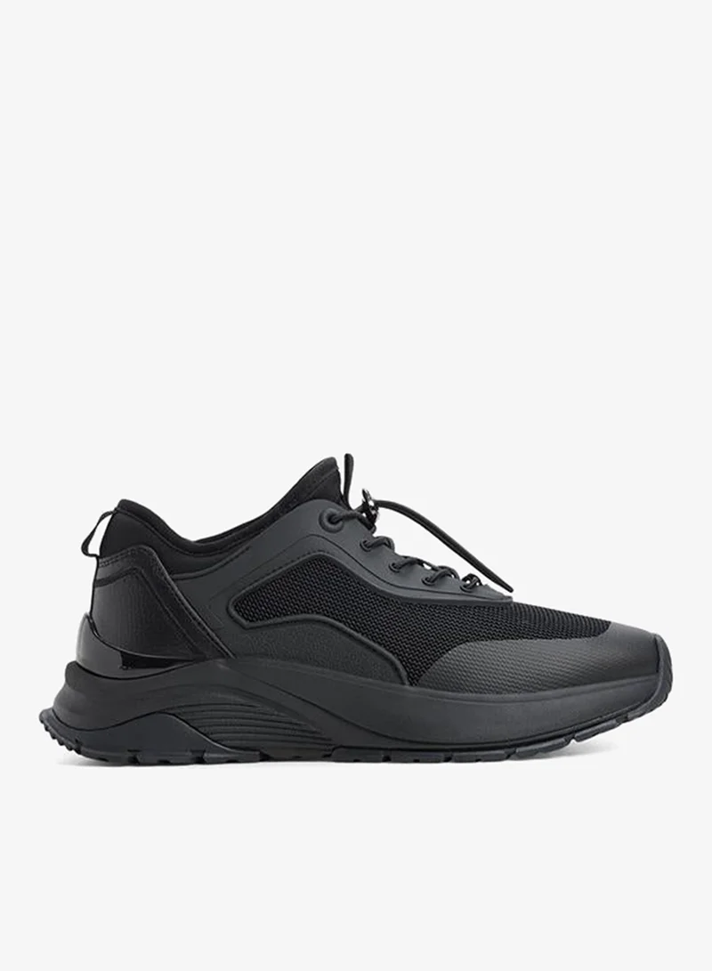 Call it Spring Lexaa Ladies Black Low Top Sneaker
