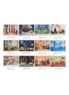 NIBEMINENT Background Portrait Photography Backdrops For Photo Studio Multicolour  - Image 2