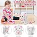 WorWoder 15PC Robot Plush Electronic Interactive Cats That Move and Meow Walking Wagging Lifelike Stuffed Kitten Toy pet for Girls Kid Parts White - Image 4