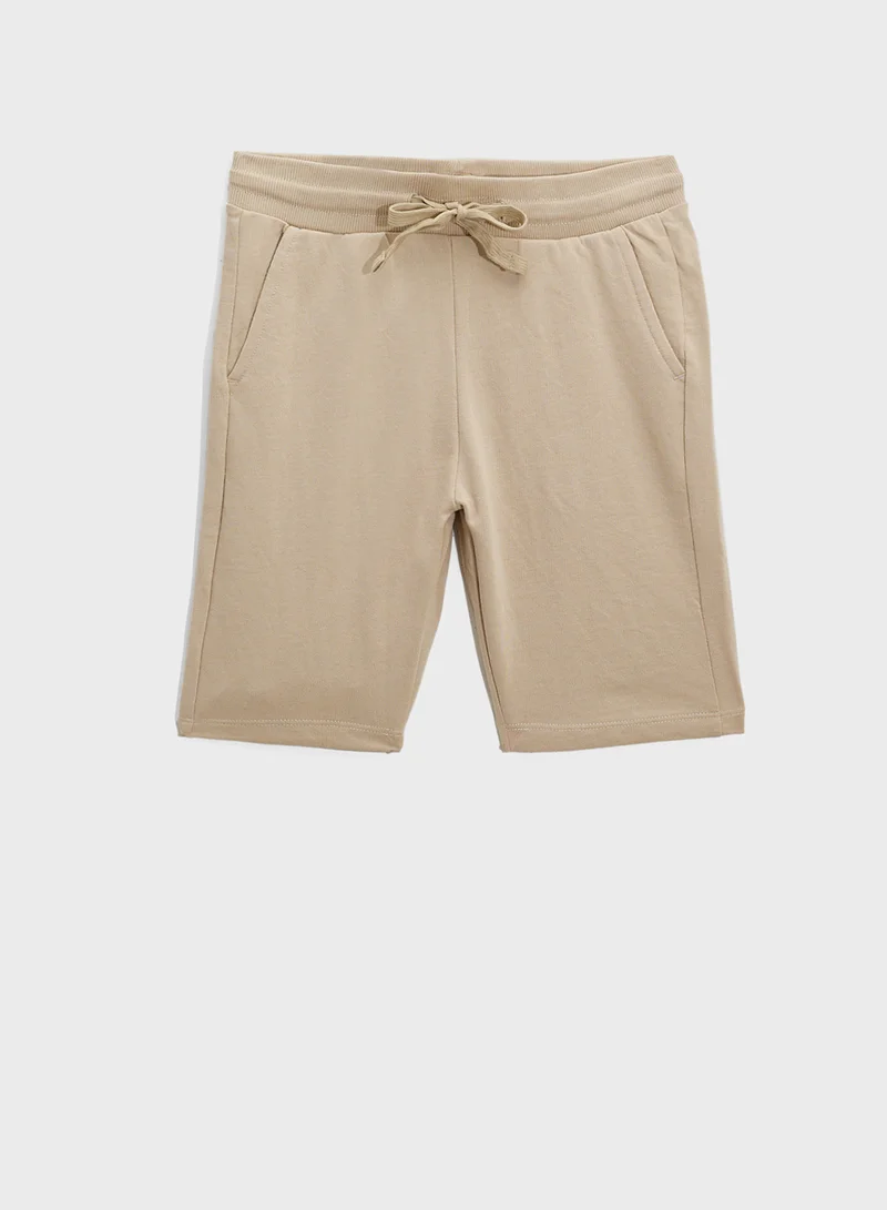 Ripples Oversized T-Shirt & Shorts Set