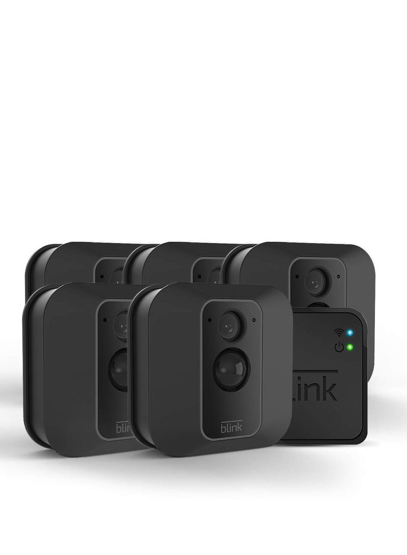 Blink All-new Blink XT2 Outdoor/Indoor Smart Security Camera with cloud storage included, 2-way audio, 2-year battery life – 5 camera kit - Image 2
