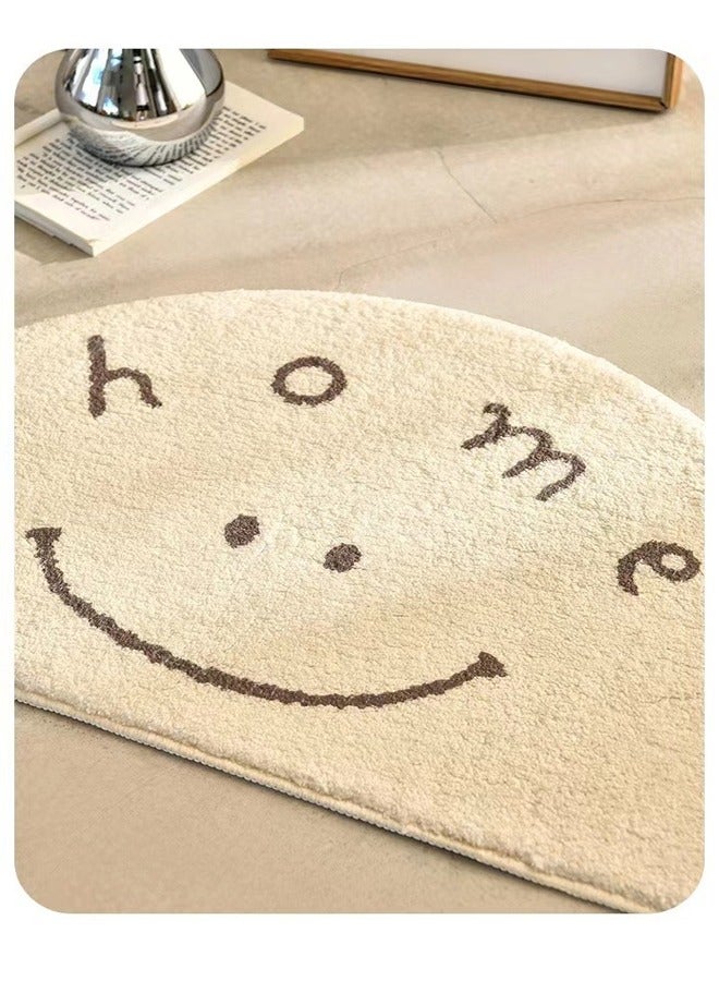 Bathroom Carpet, Non-Slip Bath Mat, Bathroom Household Absorbent Mat, Simple Nordic Style Floor Mat, Kitchen Porch Floor Mat, Suitable For Bedroom, Toilet, Bathroom Door