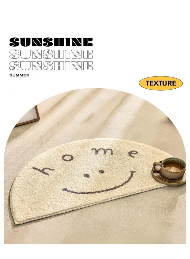 Bathroom Carpet, Non-Slip Bath Mat, Bathroom Household Absorbent Mat, Simple Nordic Style Floor Mat, Kitchen Porch Floor Mat, Suitable For Bedroom, Toilet, Bathroom Door