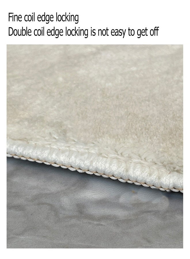Bathroom Carpet, Non-Slip Bath Mat, Bathroom Household Absorbent Mat, Simple Nordic Style Floor Mat, Kitchen Porch Floor Mat, Suitable For Bedroom, Toilet, Bathroom Door