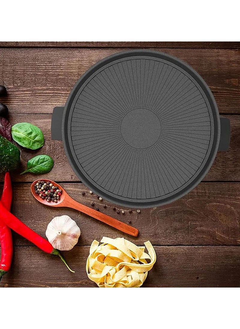 Generic Electric Grill Multifunctional Electric Ttemperature Adjustable Steak Machine Griddle Barbecue Stove Smokeless Pan Non-stick Household Bakeware Griller BBQ Pan Roast Pan  - Image 5