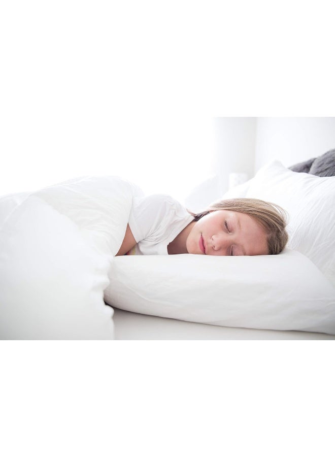 Pillowtex Feather/Down-Proof, 100% Cotton, Pillow Protector - Reduce Pokes with Hypoallergenic, Breathable, Machine Washable, Quiet, Soft Covers - Zippered Enclosure & Machine Washable (2, Standard) - Image 3
