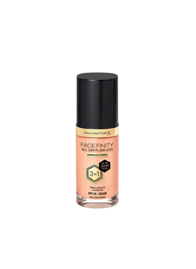 Max Factor - Facefinity 3-In-1 All Day Flawless Liquid Foundation - Image 1