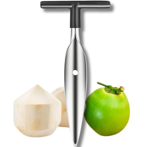 TASMAX Coconut Opener Tool Stainless Steel nariyal pani Opener Smart Gadgets for Home Utility Products Smart Home Gadget for Kitchen Accessories Items for Home Gadgets Pack of 1 - Image 1