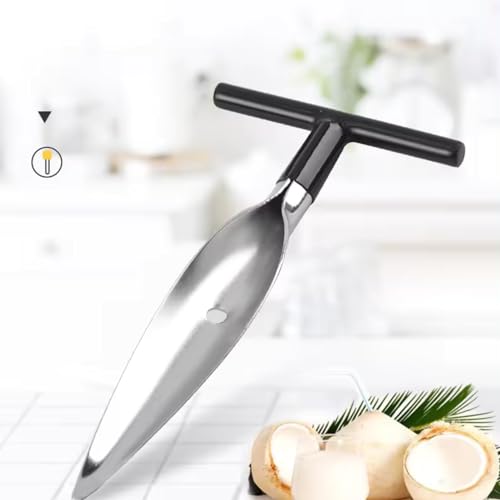 TASMAX Coconut Opener Tool Stainless Steel nariyal pani Opener Smart Gadgets for Home Utility Products Smart Home Gadget for Kitchen Accessories Items for Home Gadgets Pack of 1 - Image 4