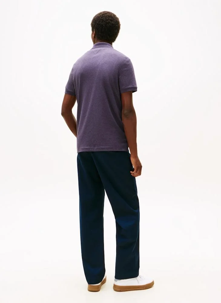 TOMMY HILFIGER Regular Fit Flag Embroidery Polo Shirt