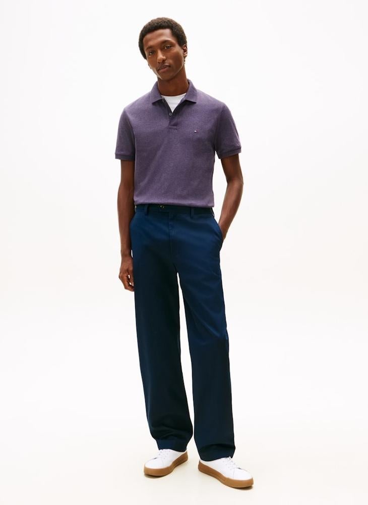 TOMMY HILFIGER Regular Fit Flag Embroidery Polo Shirt - Image 4