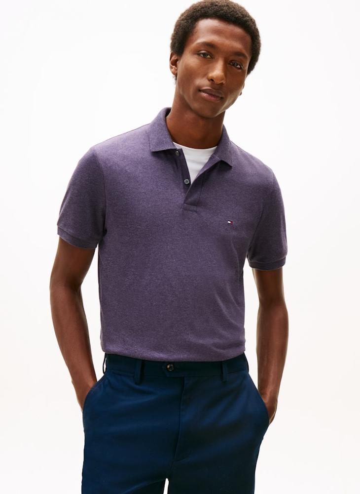 TOMMY HILFIGER Regular Fit Flag Embroidery Polo Shirt - Image 1