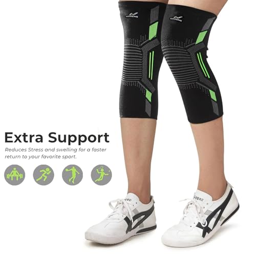 NODENS Nylon Knee Support, Knee Caps, Knee Brace For Knee Pain Relief Products, Knee Pad Leg Sleeves,For Men And Women - Image 4