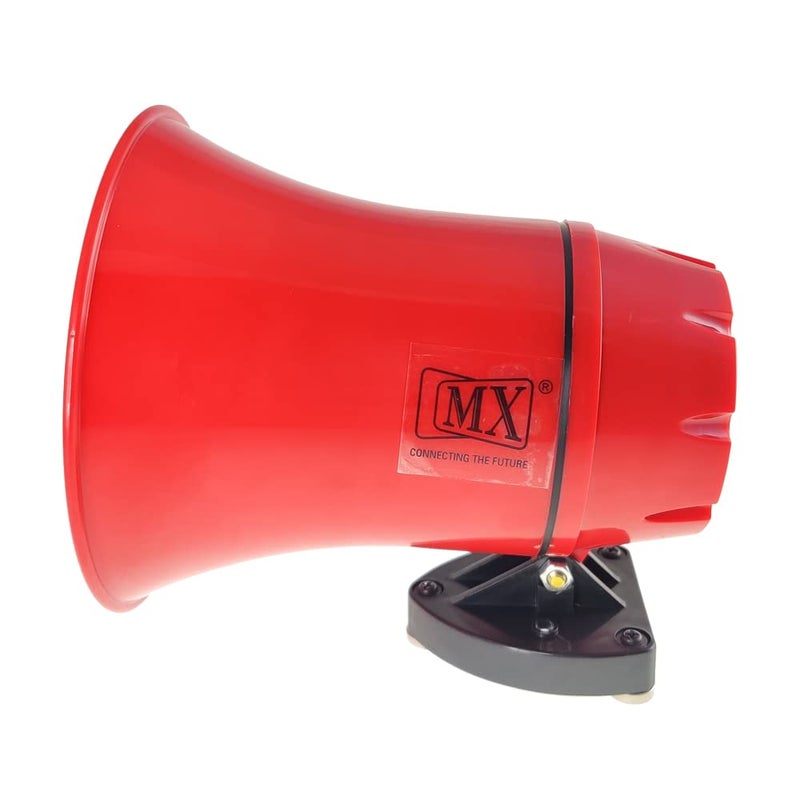 MX 30 W Hand‑Held Megaphone with Siren Alarm – Portable PA Speaker for Indoor/Outdoor Use (20 Watts with USB) - Image 2