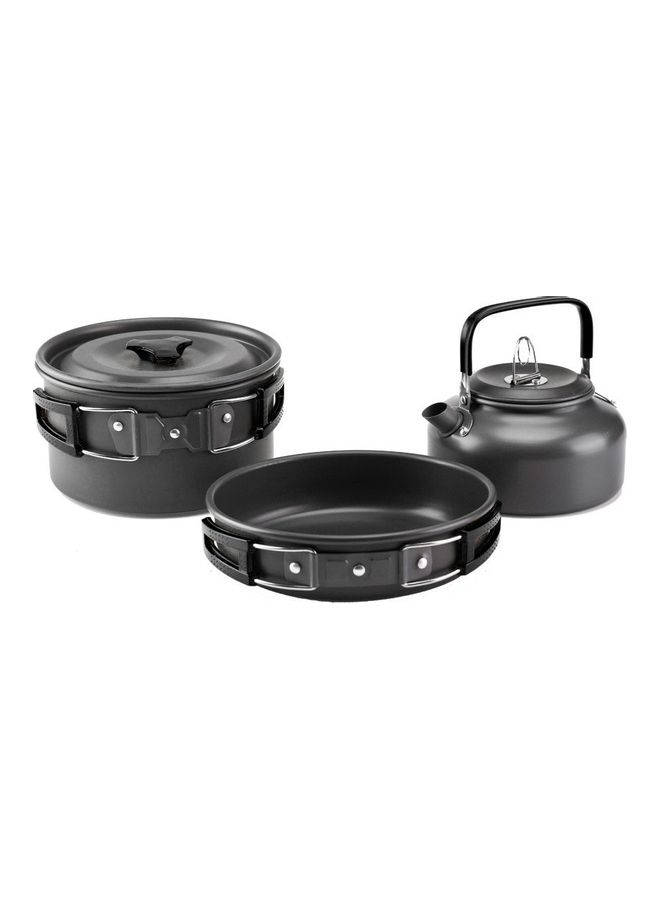 Y&D Picnic Camping Cookware Ultra-Light Portable Outdoor 18.8x18.5x12.7cm - Image 1