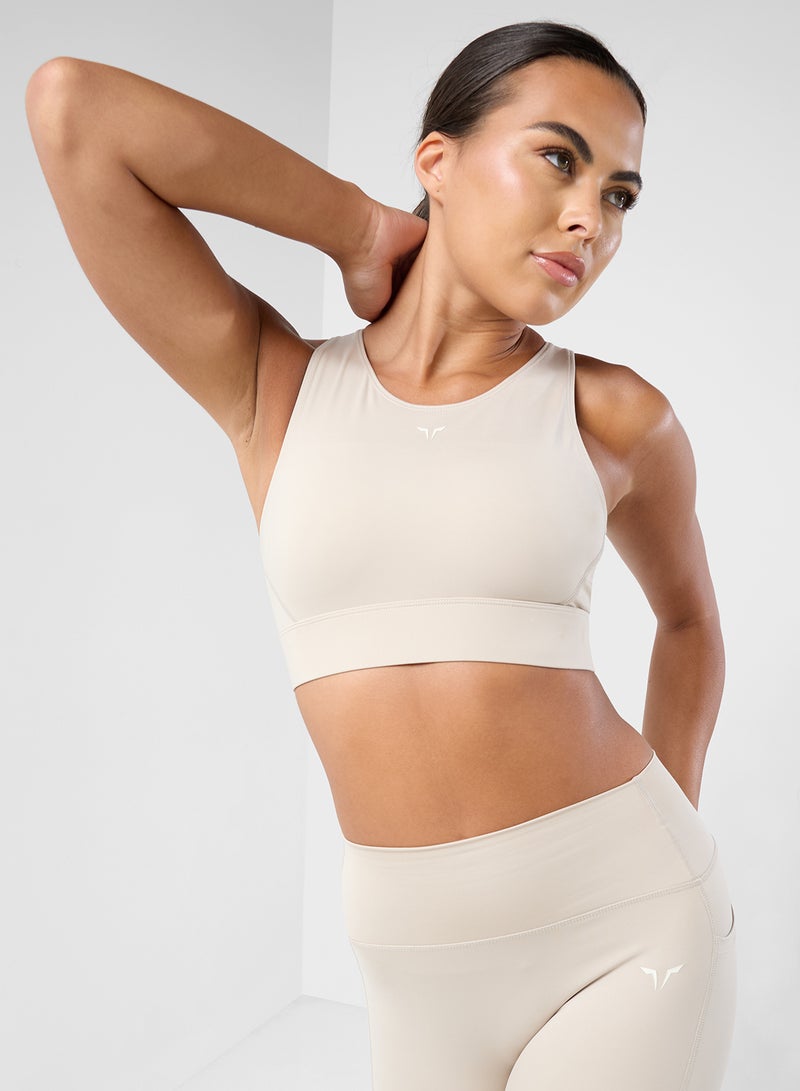SQUATWOLF Essential High Impact Logo Bra - Image 1