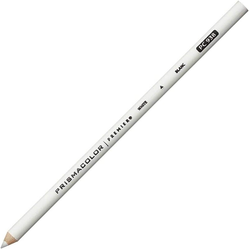 قلم رصاص ملون من PRISMACOLOR - أبيض (SAN3365)