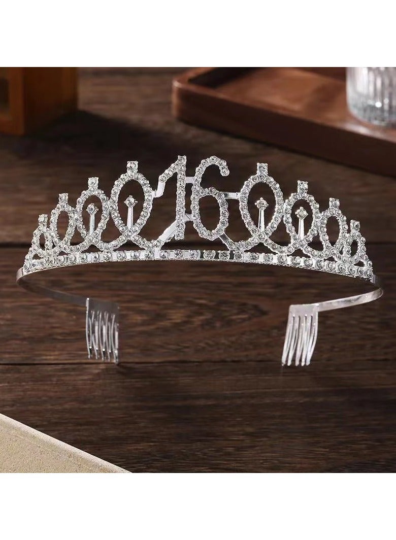 إسكدنيا Crystal Crown Crown Headband