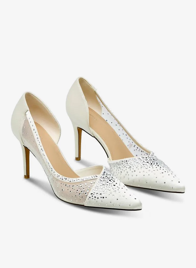 Flora Bella By Shoexpress Flora Bella Women Slip-On D'Orsay Shoes Ramadan Collection