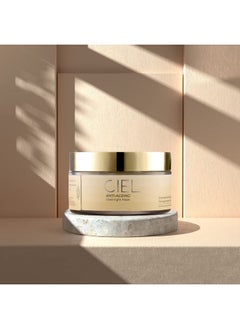 CIEL Anti Aging Night Mask Cream For Nourished Smooth And Youthful Skin | Collagen Boost Wrinkle Minimiser | 100 Gm | 100% Vegan For Face  - Image 2