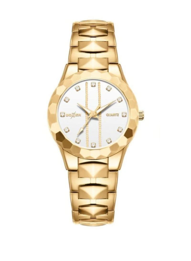 بوكسر ساعة يد بوكسر BX-073-6 للرجال بسوار من الجلد - تصميم أنيق من الفولاذ المقاوم للصدأ، متينة وأنيقة للاستخدام اليومي - Image 1