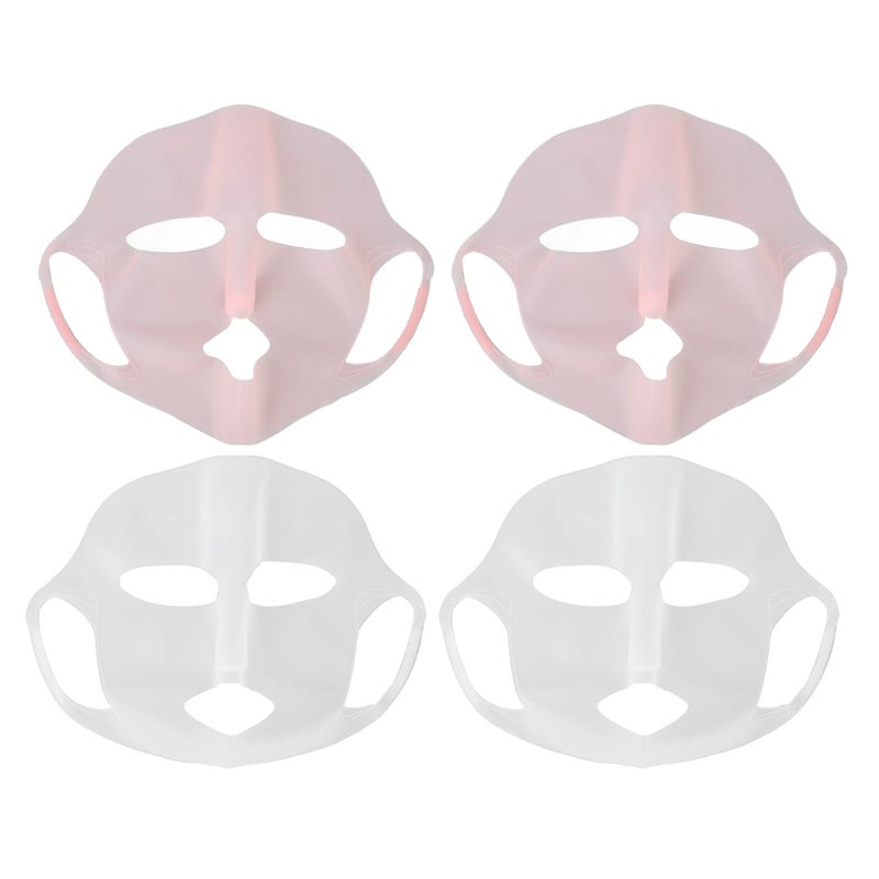 Silicone Face Mask Holder: 3D Cut Adjustable Ear-hanging Wrap - Reusable Easy-to-clean Moisturizing Cover for Home Daily Skincare, Housework Bath Use - Image 5