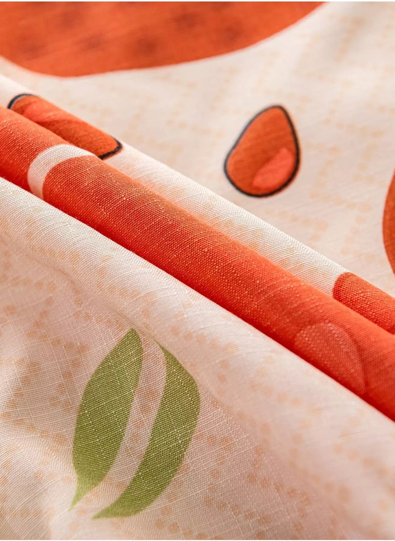 Generic Pomegranate Print Fitted Sheet  - Image 2